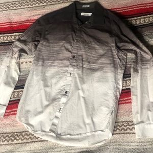 Calvin Klein Button Down Patterned Shirt